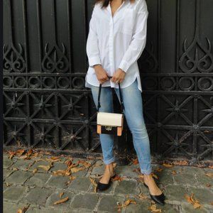 Old Navy Black Pointed Toe Flats